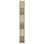 vidaXL Bibliothèque/Séparateur de pièce Chêne Sonoma 100x24x188 cm