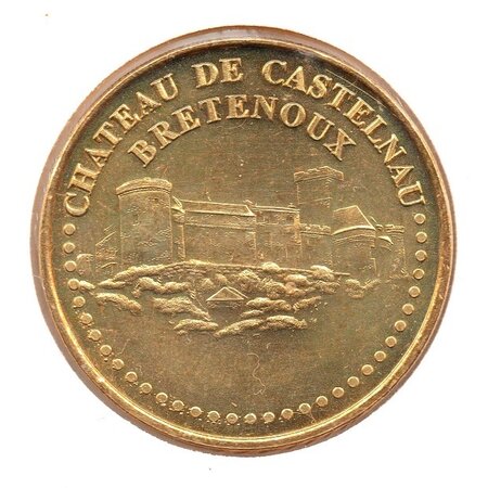 Mini médaille monnaie de paris 2007 - château de castelnau bretenoux