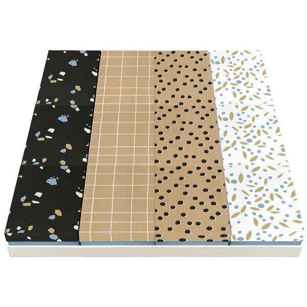 Set de 12 boîtes cadeaux 'Minimalist' assorties 8 5x11 5x5 8cm CLAIREFONTAINE