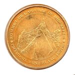 Mini médaille monnaie de paris 2008 - sommet de l’aiguille du midi