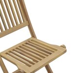 vidaXL Chaises de jardin pliantes lot de 8 48 5x57x90 cm bois d'acacia