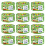 tesapack ruban adhésif emballage Eco & Strong 50 mm x 66 m Vert x 12 TESA