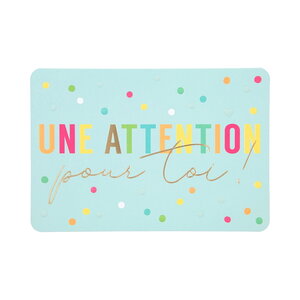 Carte de voeux - amour / amitié - une attention pour toi !