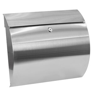 Boîte aux Lettres en Acier Inoxydable Aura E5405-12 Grande capacité Anticorrosion