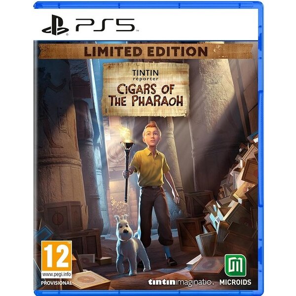 Jeu PS5 Tintin Reporter Les Cigares du Pharaon