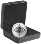 Pièce de monnaie en Argent 20 Dollars g 31.39 Millésime 2024 SAPPHIRE JUBILEE SNOWFLAKE BROOCH
