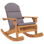 vidaXL Ensemble de salon de jardin Adirondack 3 Pièces bois acacia solide