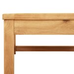 vidaXL Salon de jardin avec coussins 5 Pièces Bois d'acacia solide