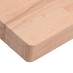 vidaXL Établi 100x60x83 cm bois massif de hêtre rectangulaire