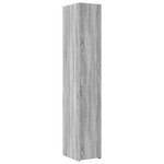 vidaXL Armoire de rangement mince sonoma gris 30x42 5x225 cm