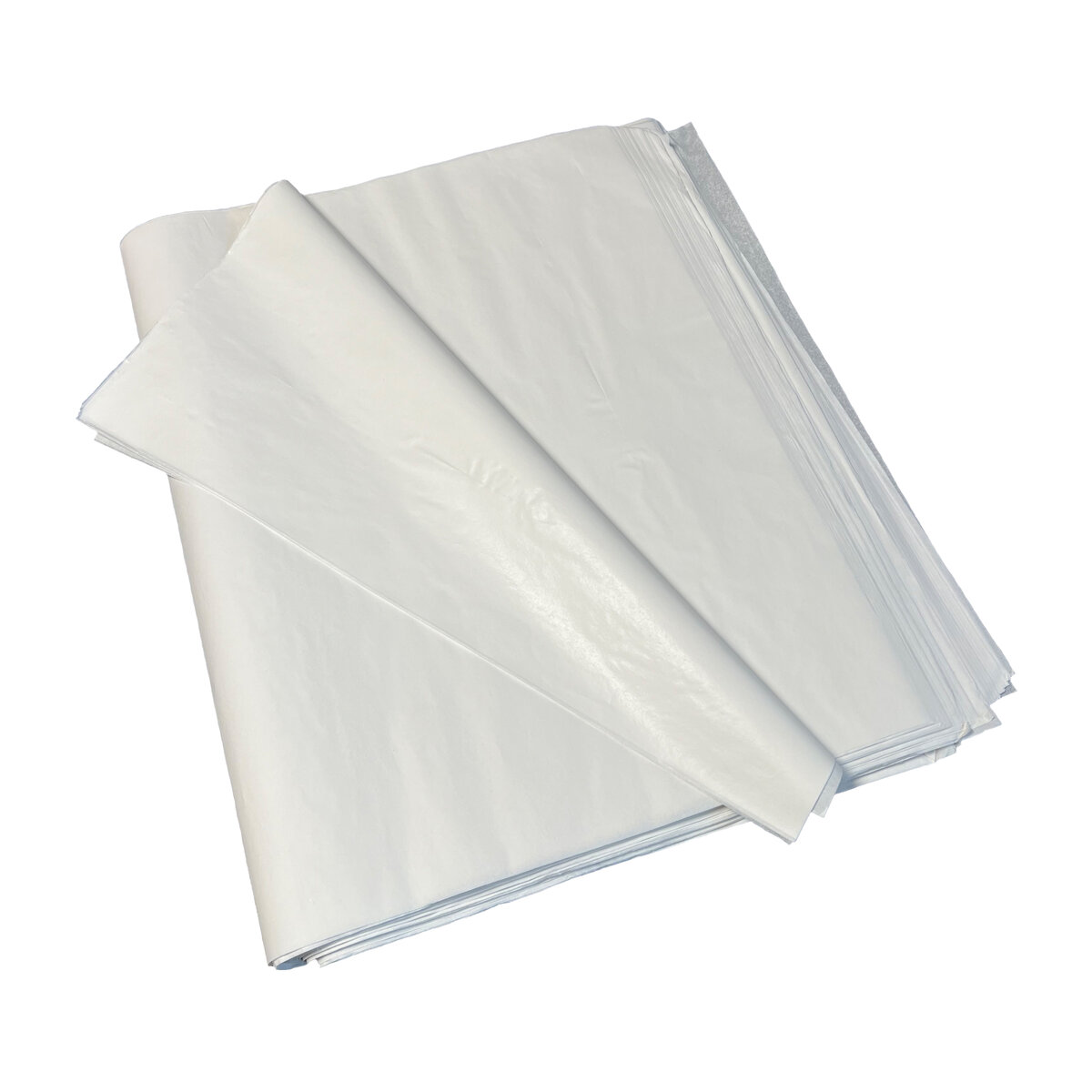 Lot de 500 feuilles de papier de soie blanc 50x75cm 21gr/m² - La Poste