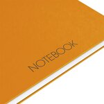 NOTEBOOK A4+ spiralé 160 pages lignée 6 mm orange OXFORD
