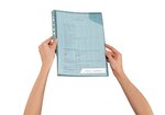 Lot de 5 pochette CombiFile soufflet A4 PP grainée 0,20 mm LEITZ