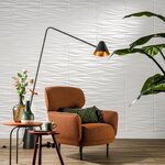 WallArt Panneaux muraux 3D Waves 12 Pièces GA-WA04