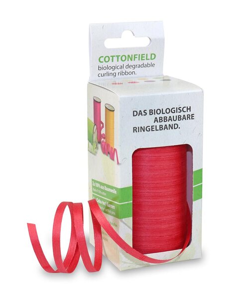 Bolduc de coton cottonfield 100-m-bobine 5 mm rouge