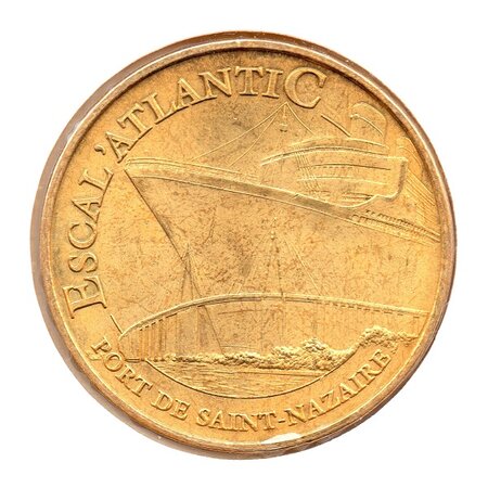 Mini médaille monnaie de paris 2008 - escal’atlantic