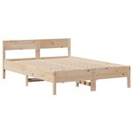 vidaXL Cadre de lit sans matelas 150x200 cm bois de pin massif