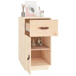 vidaXL Armoire de bureau 40x50x75 cm Bois massif de pin