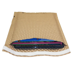 Lot de 100 Sachets  en kraft brun à  bulles d'air papier-200*300 mm-Lacouronne e.pack