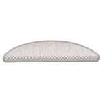 vidaXL Tapis d'escalier autocollants aspect sisal 15 Pièces 56x17x3 cm