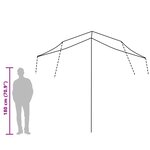 vidaXL Bâche de camping vert 300x294 cm imperméable