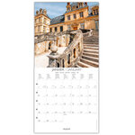 Grand Calendrier Mural 29x29  cm - 2025 - Châteaux - Draeger