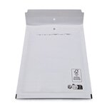 Lot de 100 pochettes ( enveloppes ) à bulles c/3 : 145 x 215 mm en kraft blanc