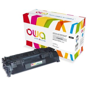 Toner d'encre remanufacturé, compatible pour HP 80A CF280A - Noir