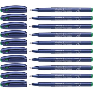 Roller à encre Topball 847 05 vert x 10 SCHNEIDER