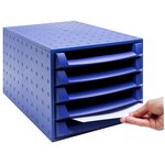 Module De Classement The Box Forever - Bleu Cobalt - Exacompta
