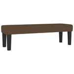 vidaXL Sommier à lattes de lit avec matelas Marron foncé 140x200 cm