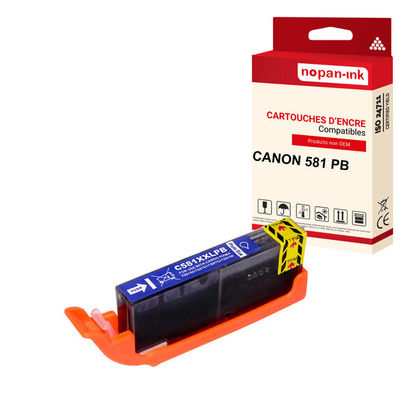 Nopan-ink - x1 cartouche canon cli 581 xl cli 581xl compatible