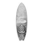 Pièce de monnaie 2 Dollars Niue 2023 1 once argent BE – Planche de surf Enforcer
