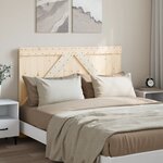 vidaXL Tête de lit 140x104 cm bois massif de pin