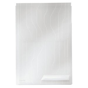 Sachet de 3 pochette Maxi CombiFile soufflet A4 PP grainée Transparent LEITZ