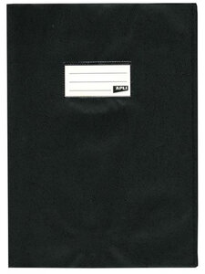 Protège-Cahier PVC 19/100 24x32 cm Noir