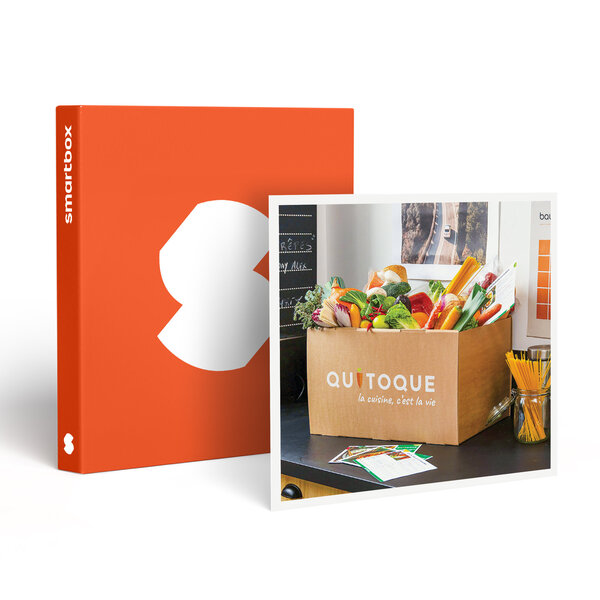 SMARTBOX - Coffret Cadeau Box à cuisiner 4 repas Quitoque au choix à domicile pour 2 - Gastronomie