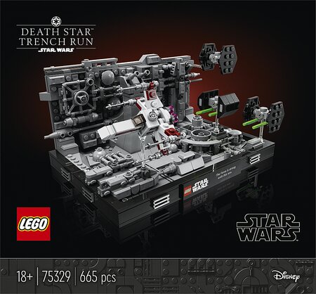 LEGO® Star Wars™ 75329 Diorama de la poursuite dans les tranchées de  l'Étoile de la Mort - Lego - Achat & prix