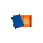 Chemise À Élastique 3 Rabats Carte Lustrée 355gm2 - A4 - Couleurs Assorties - X 125 - Exacompta