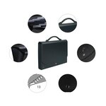 Trieur Valisette Exacase Exactive - 13 Compartiments - Noir - X 5 - Exacompta