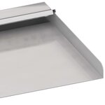 vidaXL Déversoir pour cascade avec LED RVB Inox 45 cm