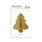 Sapin En Nids D'abeille À Suspendre - Spécial Réveillon - 8x14 Cm - Draeger paris