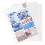 Etui Carton De 100 Pochettes Coin Stop Doc Polypropylène Lisse 11/100e - A4 - Cristal - Exacompta