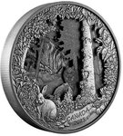 Pièce de monnaie en Argent 175 Dollars g 738.92 Millésime 2025 PREDATOR OR PREY IN SHADOW BOX