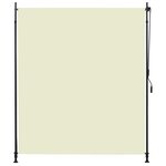 vidaXL Store roulant d'extérieur 200 x 270 cm Crème