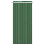 vidaXL Abri de jardin Vert 192x108x223 cm Acier galvanisé