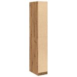 vidaXL Garde-robe chêne artisanal 30x50x200 cm bois d'ingénierie