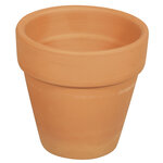 Pot en terre - cuite  extérieur ø 8 2 cm  hauteur 8 3 cm
