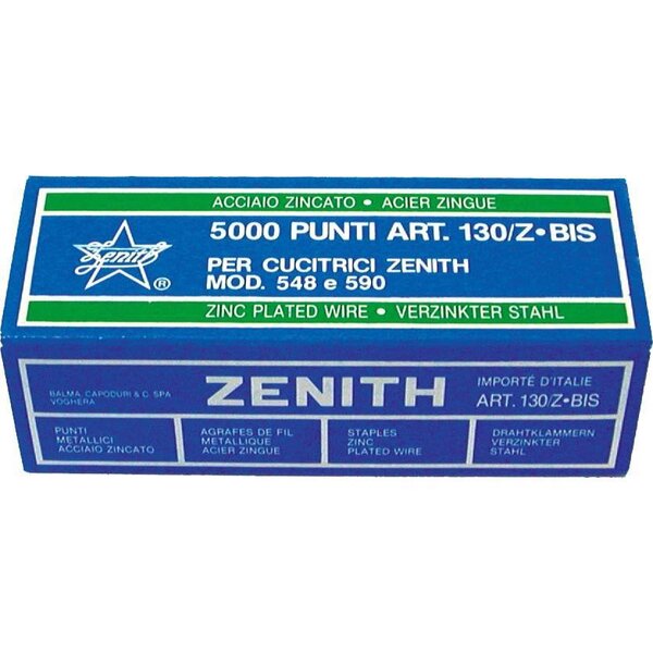 Boite de 5000 agrafes '130/z bis' ZENITH