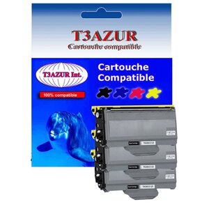 3 Toners compatibles pour RICOH AFICIO SP1210, SP1210N, TN2120 - 2 600 pages - T3AZUR